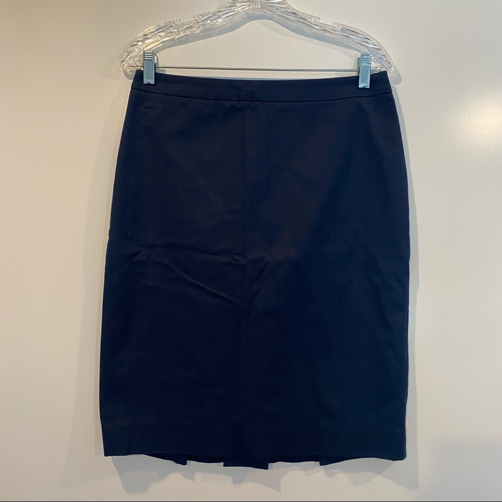 J. Crew Navy Blue Pencil Skirt Women’s Size 6 (91)